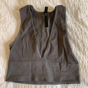 Urban Outfitters ribbed crop top